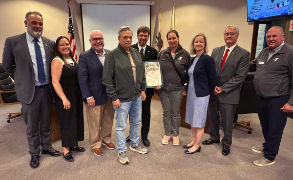 group of people posing for a photo