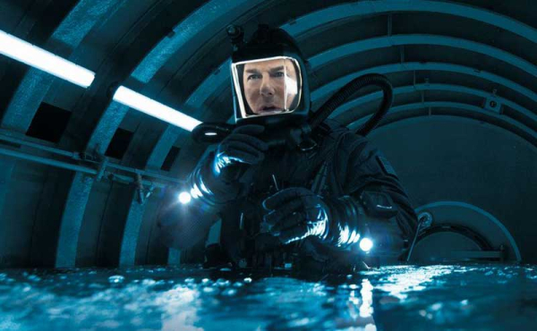 a man in a dive suit