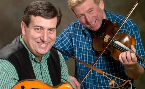 Two men with instruments