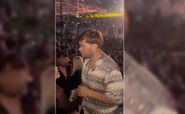 a man involved in an altercation