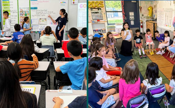 teachers and students