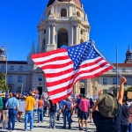 No Kings Rally Pasadena