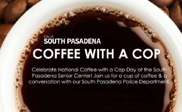 SP coffee with a cop
