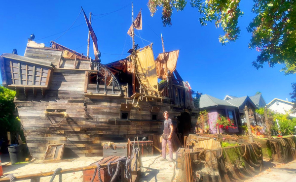 a ship for halloween