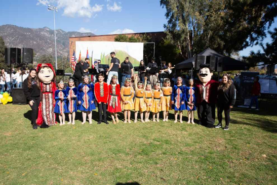 Group of Children at the Pasadena Armenian Festival