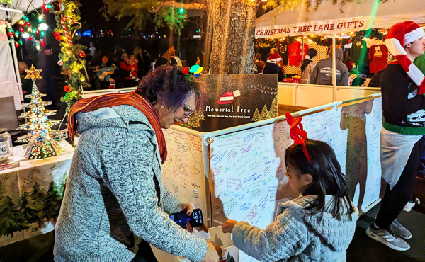 at Christmas Tree Lane