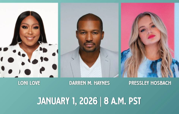 pictures of three Rose Bowl streaming hosts