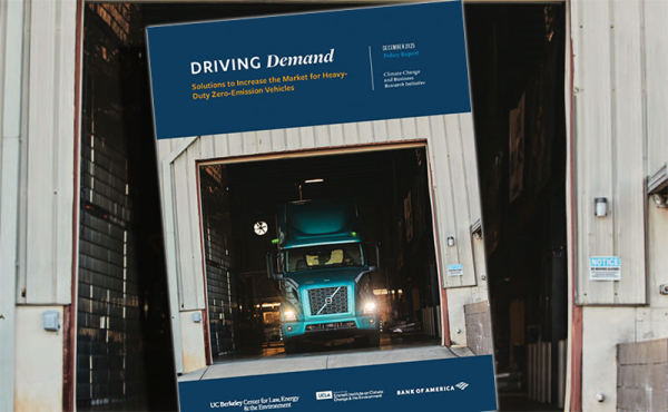 a report with a truck on it