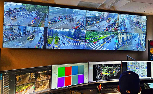 inside traffic center