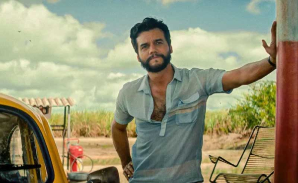 a man looking forward