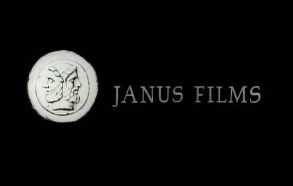 black and white logo of two heads on one white ancient Roman coin