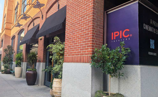 a movie theatre entrance