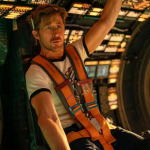 a man in a space ship